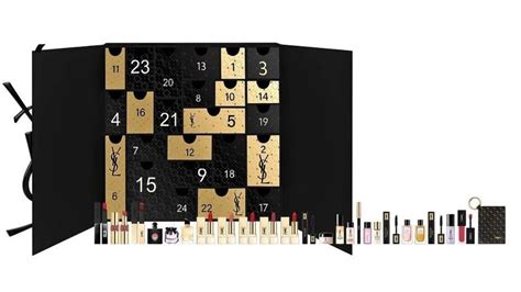 ysl leopard advent calendar